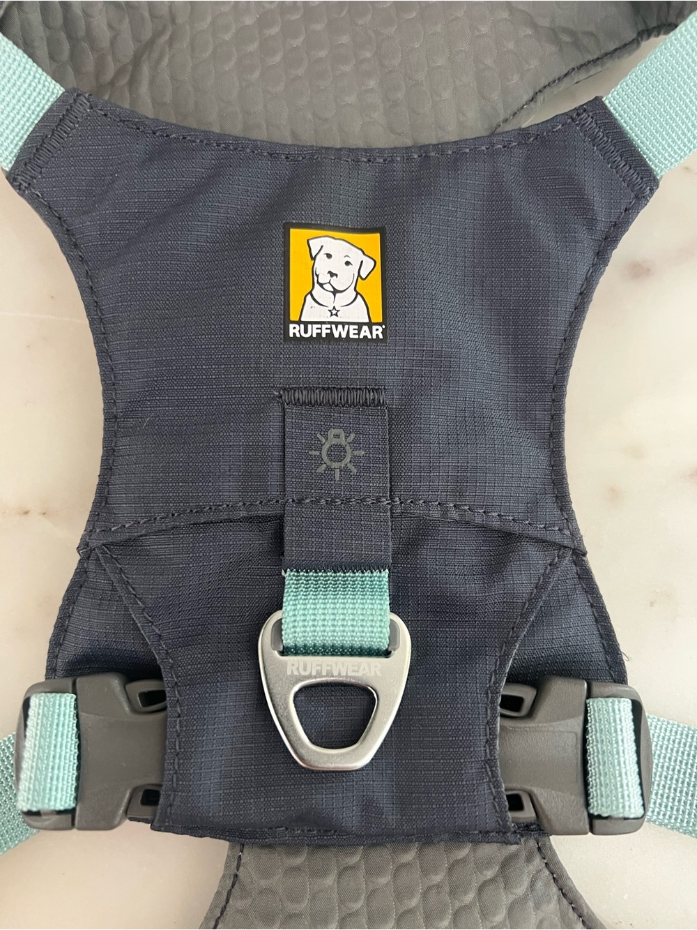 Ruffwear Front Range Dog Harness Small Blue Gray Adjustable Outdoor Hiking $48 - Picture 4 of 11